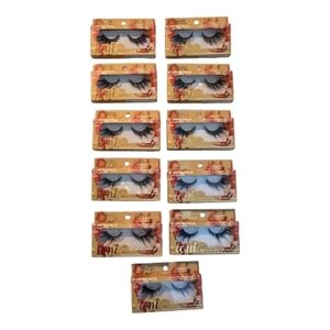 11 Sets ioni Lunar Zodiac Lash of Gold 100% Handmade Lashes - Vermilion Bird